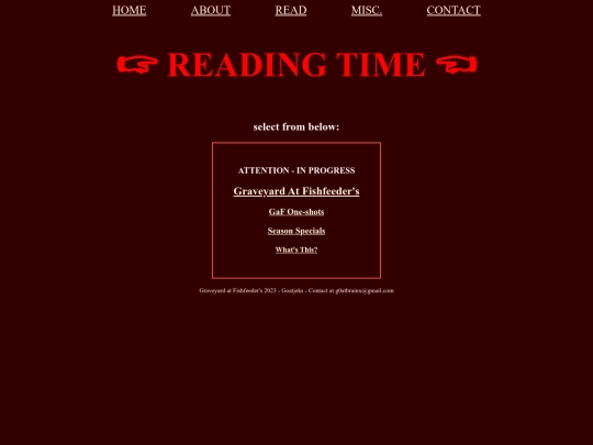 reading/readmenu screenshot
