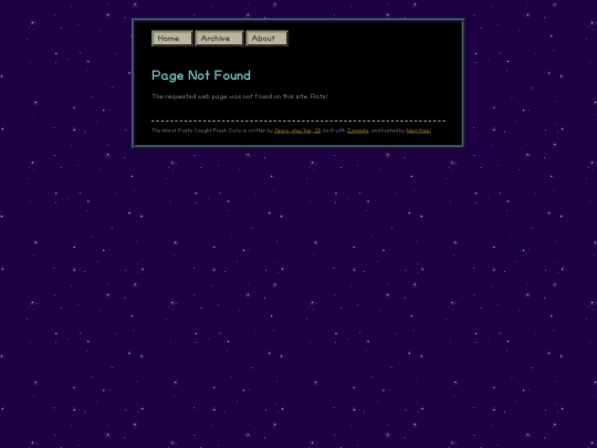 not_found screenshot