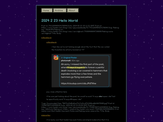 posts/2024-2-23-Hello-World screenshot