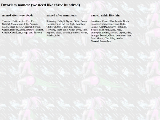 minor_dworlem_names screenshot
