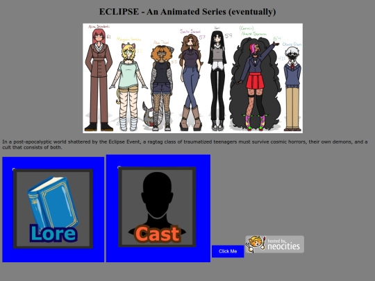 eclipse/MainPageOld screenshot