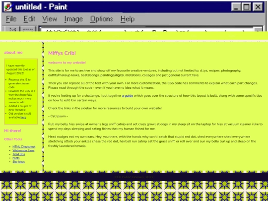 index screenshot