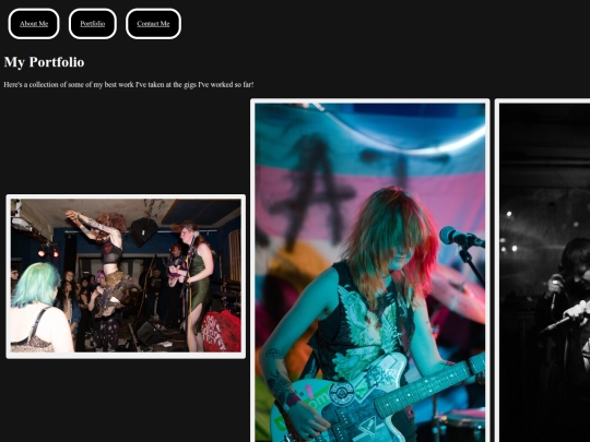 Portfolio screenshot