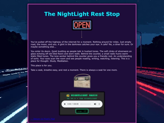 reststop screenshot
