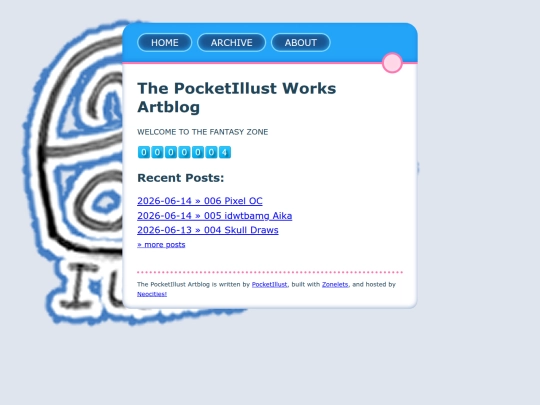 blog screenshot