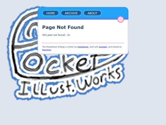 blog/not_found screenshot