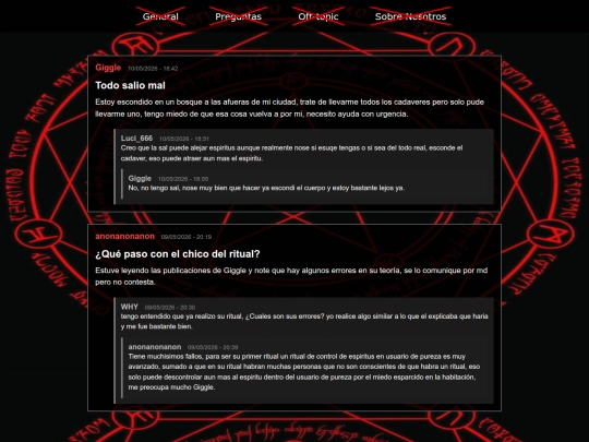 satanicosanonimoshistorial screenshot