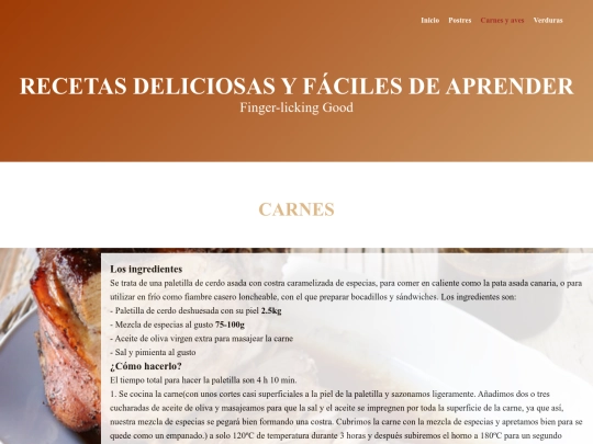 carnes screenshot
