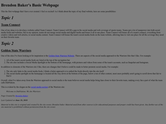 basicwebpage screenshot