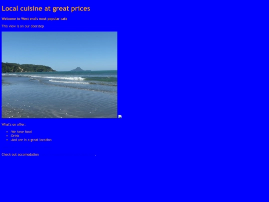 westendfood screenshot