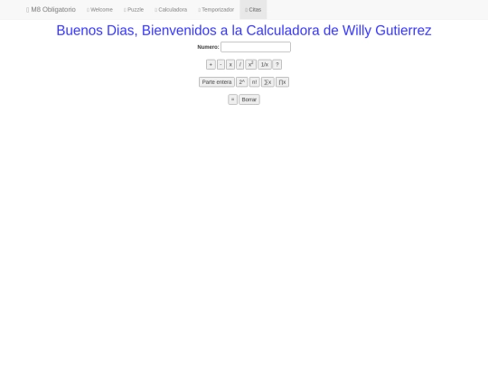 Calculadora de Willy1 screenshot