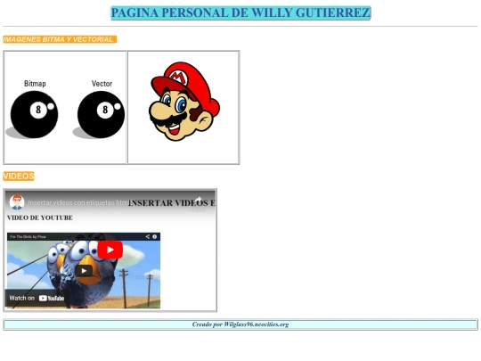 PginaPersonal screenshot