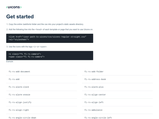 webfonts/uicons-regular-straight screenshot