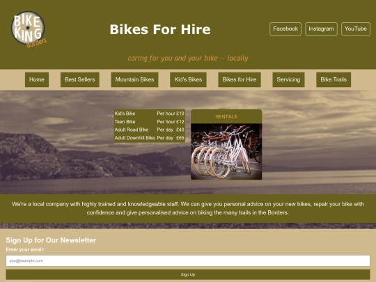 bkb/html/BikesForHire screenshot