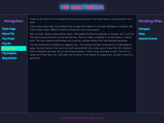 html/myStories screenshot