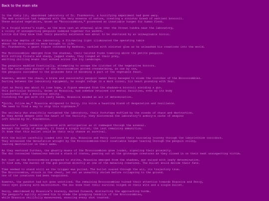Stories-Broccoli screenshot