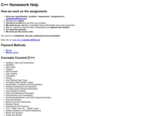 index screenshot