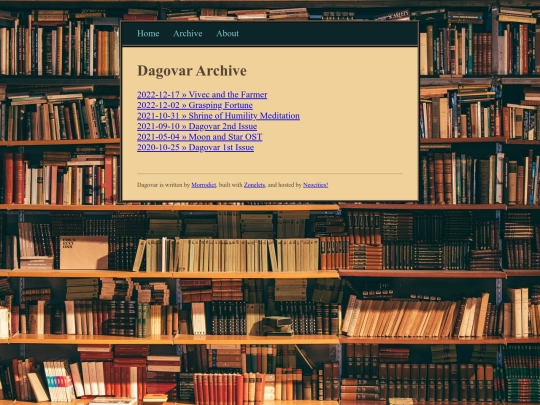 archive screenshot