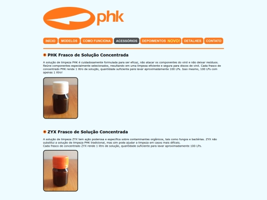 acessorios screenshot