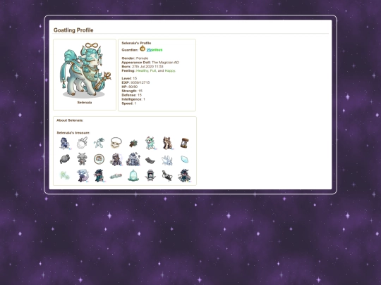 goats/selenaia screenshot