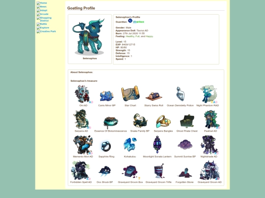 goats/selenophos screenshot