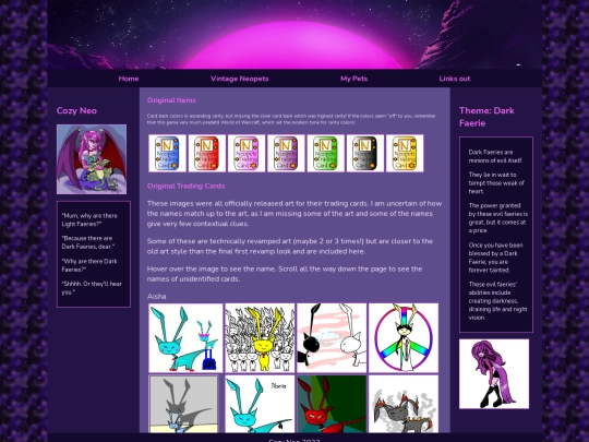 oldshops-tradingcards screenshot