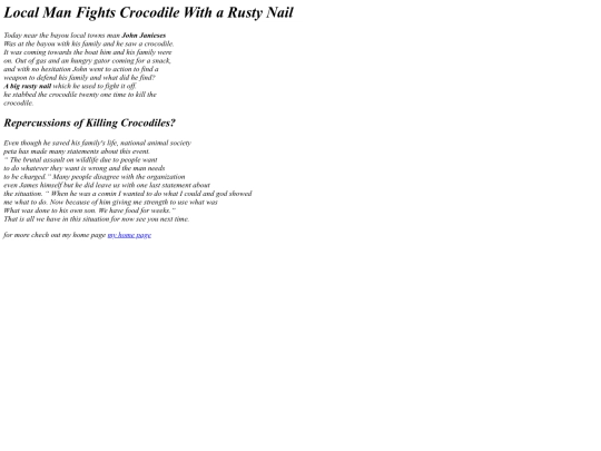 OnlineNewsArticleh screenshot