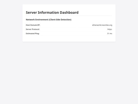 info screenshot