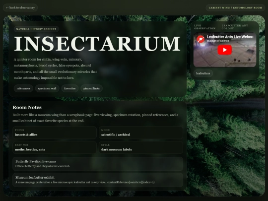 insectarium screenshot