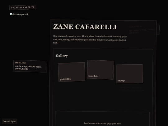 zane screenshot