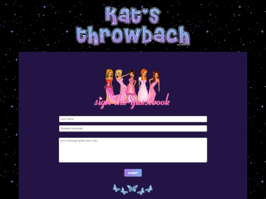 guestbook screenshot
