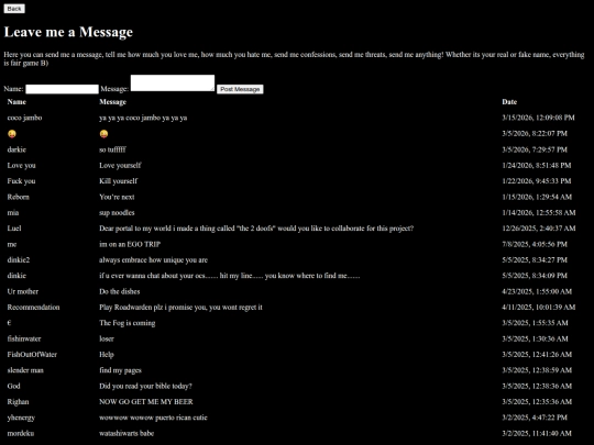 SendMeAMessage screenshot