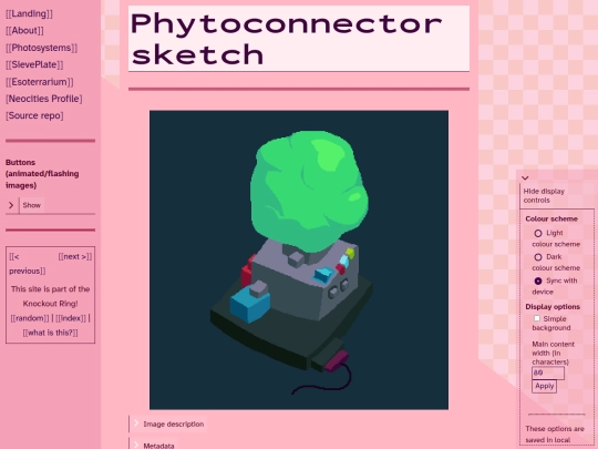 photosystems/phytoconnector screenshot