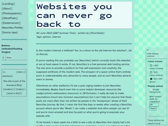 sieveplate/2023/06/retro_web screenshot