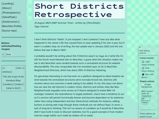 sieveplate/2023/08/districts_retrospective screenshot