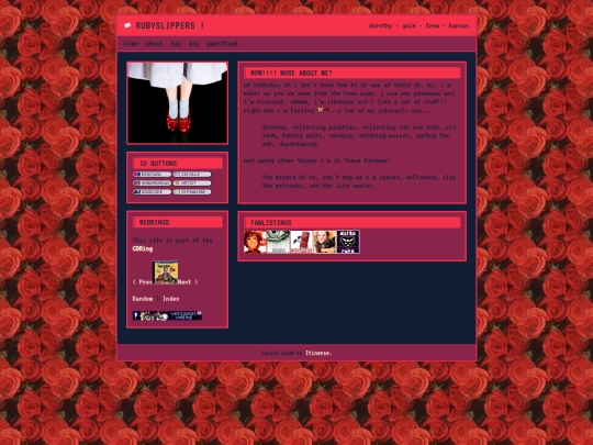 aboutme screenshot