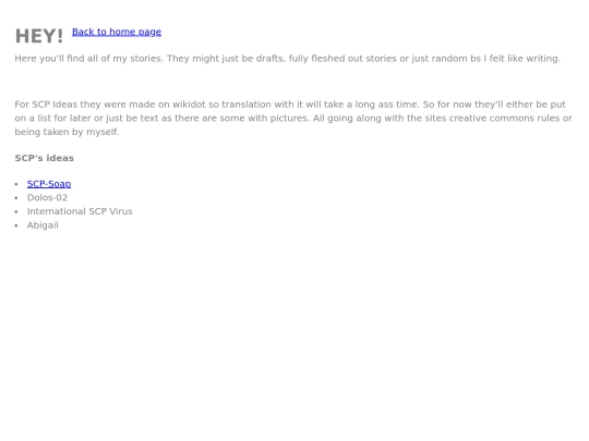 writing screenshot