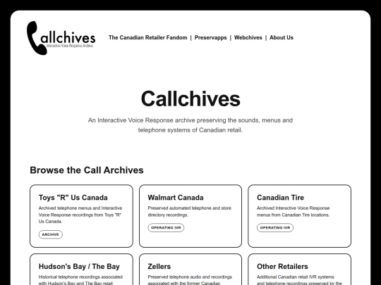 callchives screenshot