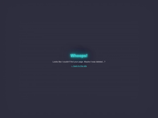 not_found screenshot