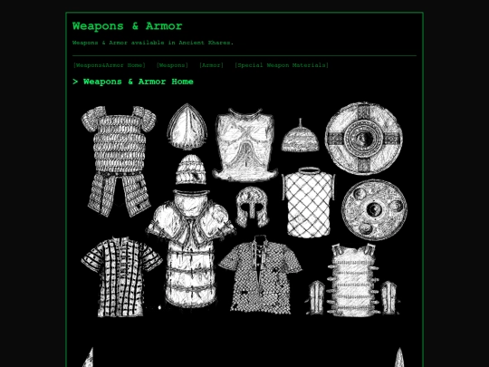 Weapons_Armor screenshot