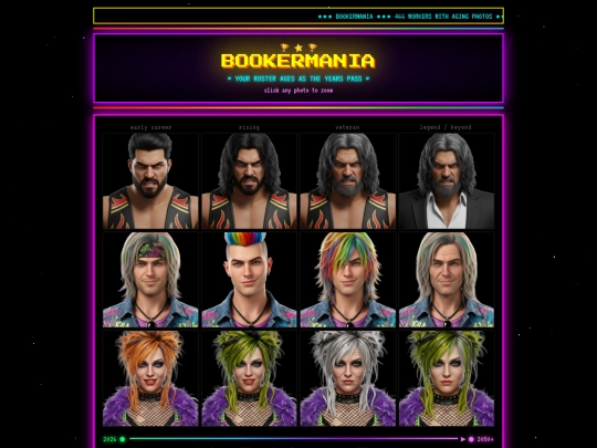 bookermania-showcase screenshot