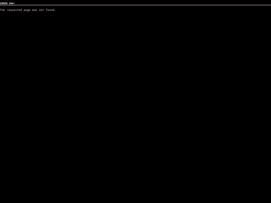 not_found screenshot