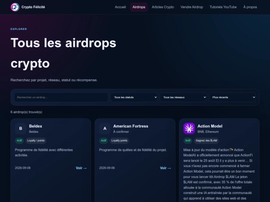 airdrops screenshot