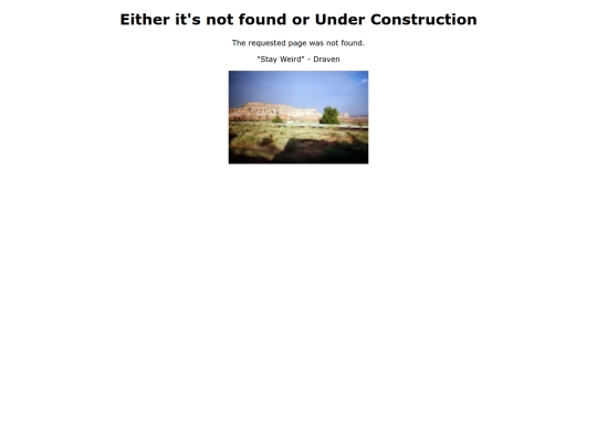 not_found screenshot