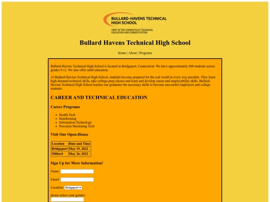 WEB-DESIGN/2-css/Styled_Bullard_Open_House screenshot