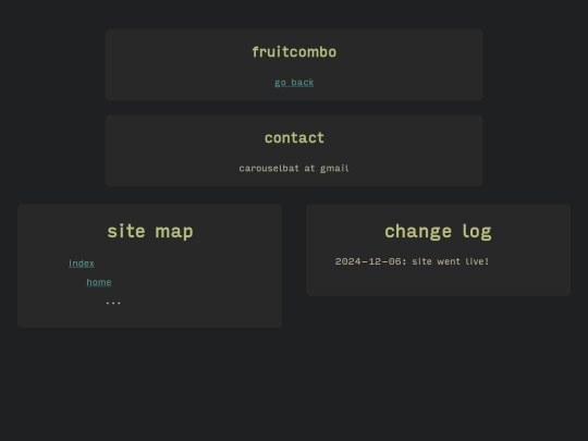 site screenshot