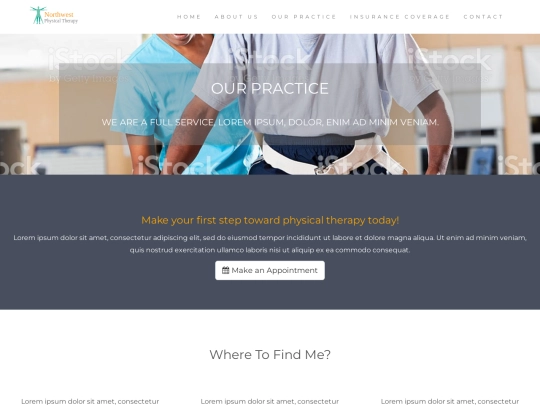 pt/ourpractice screenshot