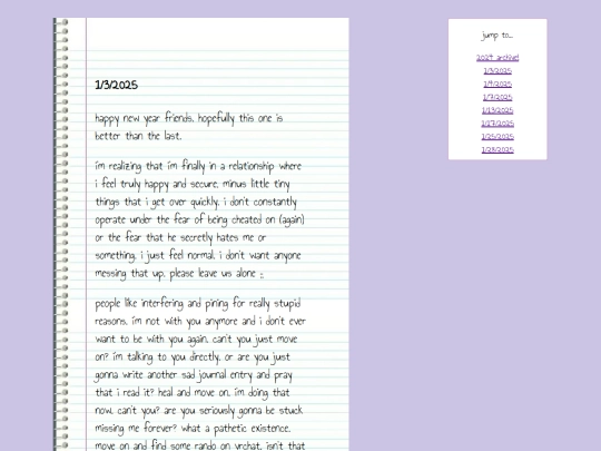 journal screenshot