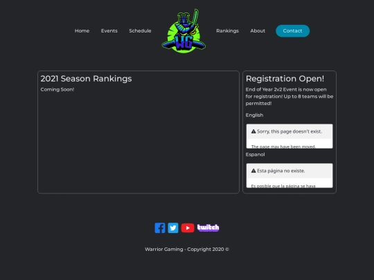 rankings screenshot