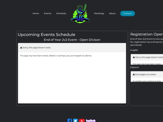 schedule screenshot